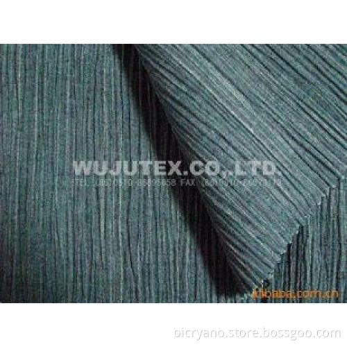 Good Crepe Cotton Yarn Dyed Fabric Clothing Material for Ap